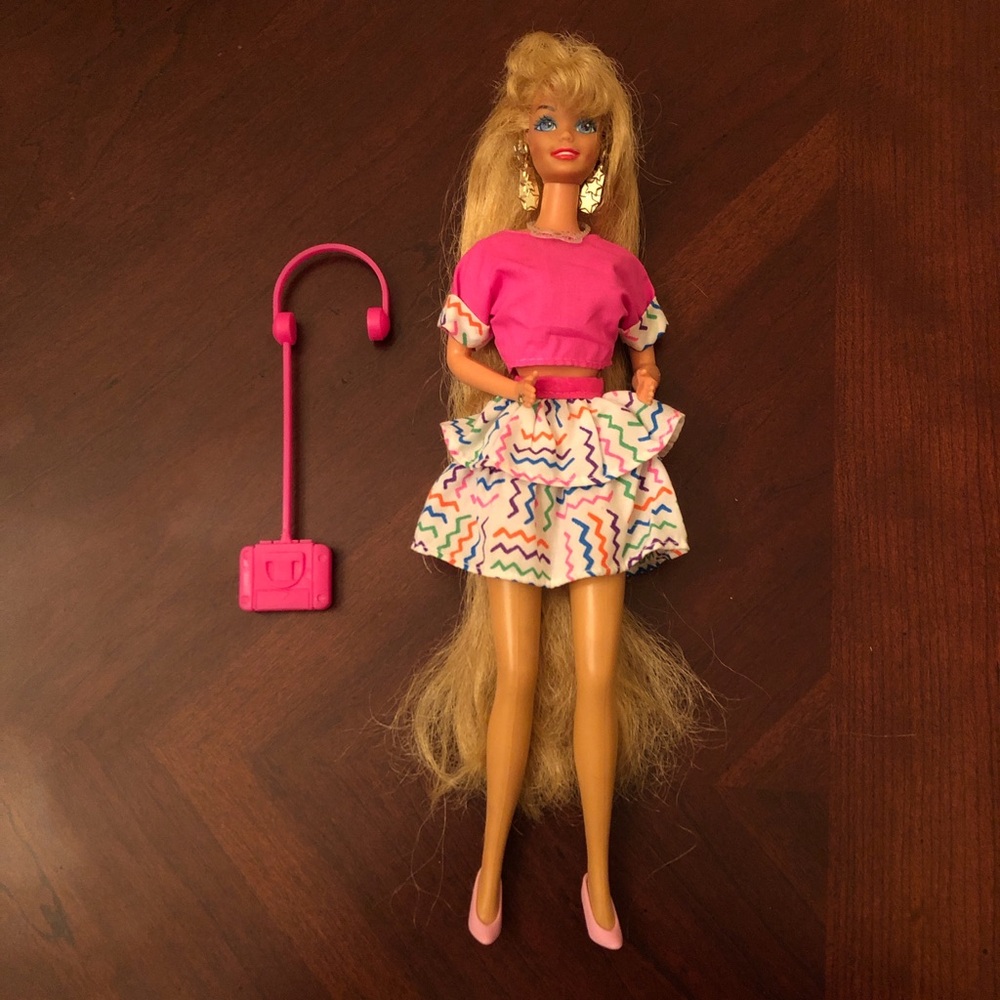 1975 Barbie doll with extra long hair